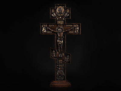 Wall-Table Cross #2 Crucifix Wooden Carved Religious Cross Gift For The Priest Christian Сross Religion Jesus Christ Religious Gift