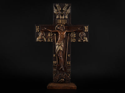 Wall-Table Cross #5 Crucifix Wooden Carved Religious Cross Gift For The Priest Christian Сross Religion Jesus Christ Religious Gift