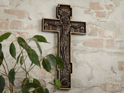 Wall-Table Cross #3 Crucifix Wooden Carved Religious Cross Gift For The Priest Christian Сross Religion Jesus Christ Religious Gift